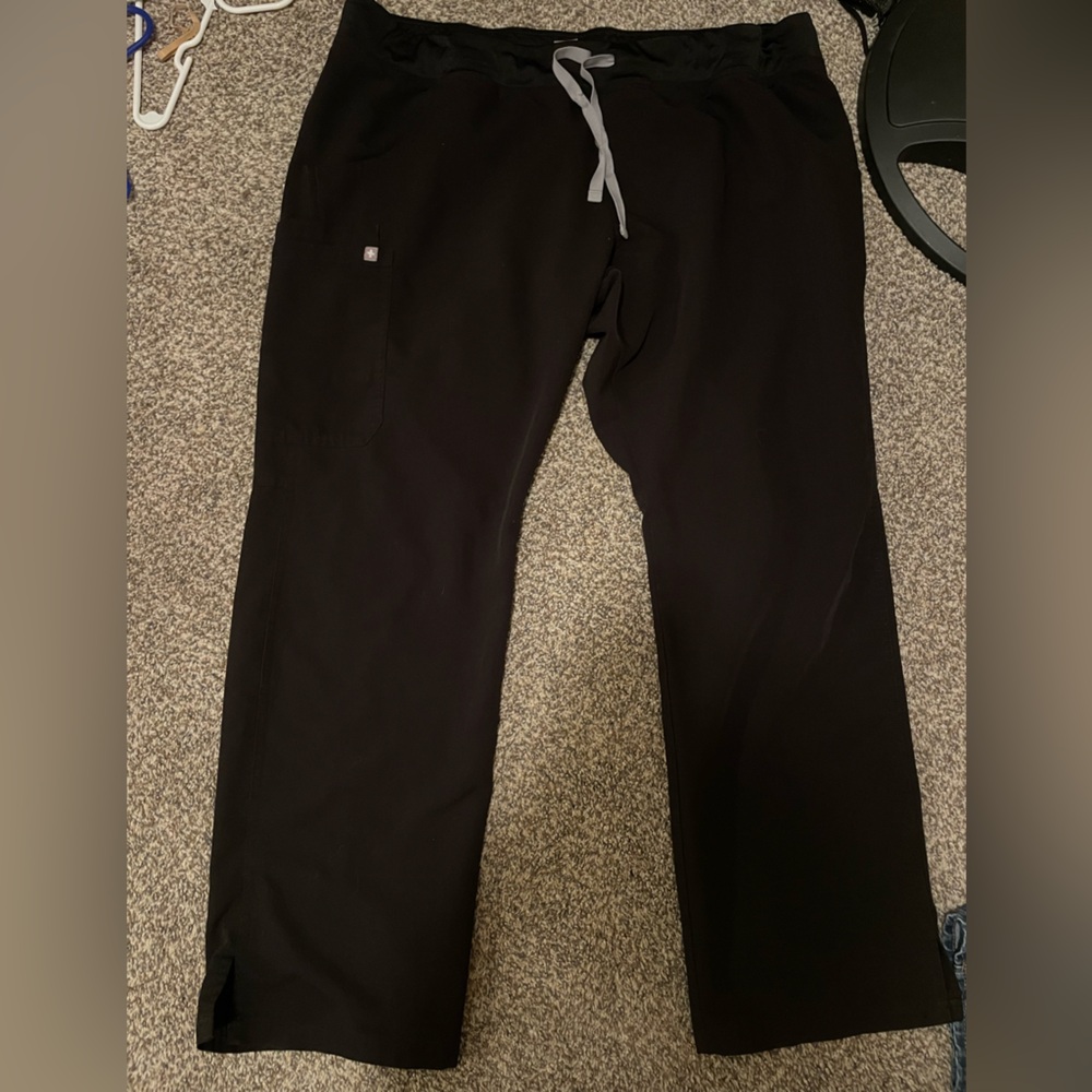 FIGS Charcoal Technical Collection Pants